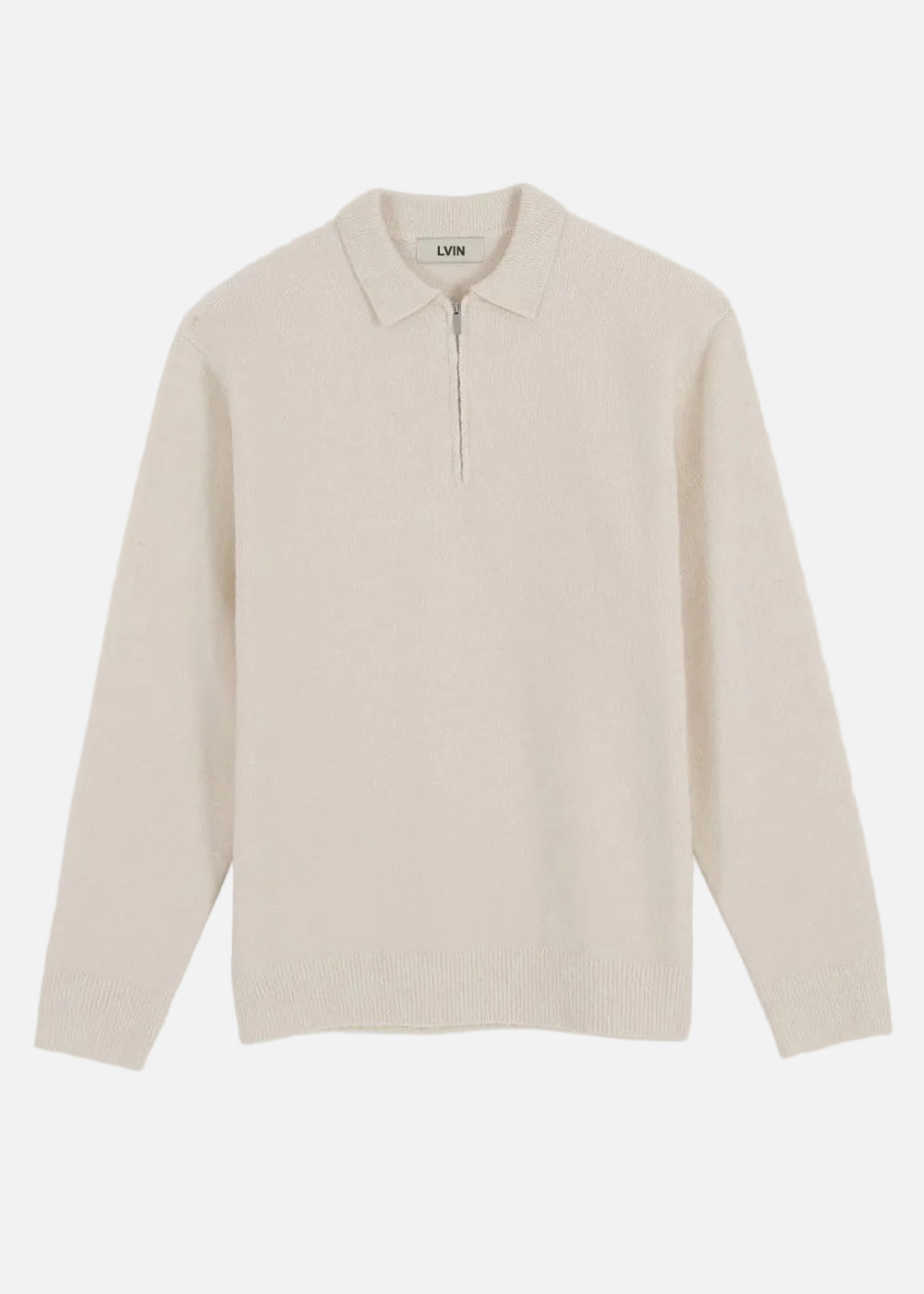 CASHMERE ZIP-UP SWEATER