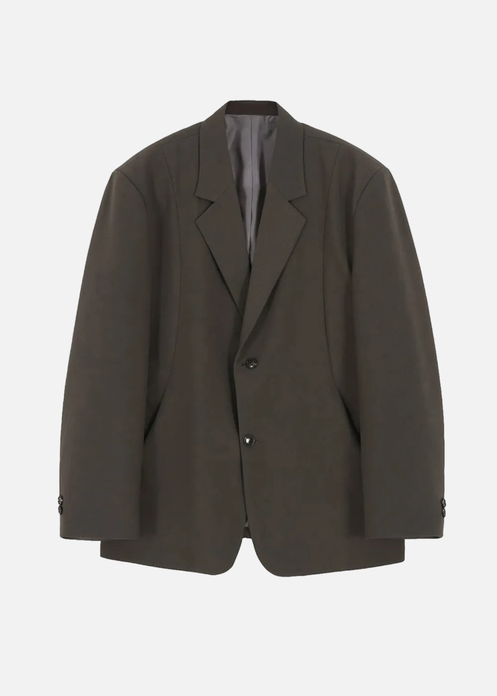 SPAN TAILORED BLAZER_MOCHA