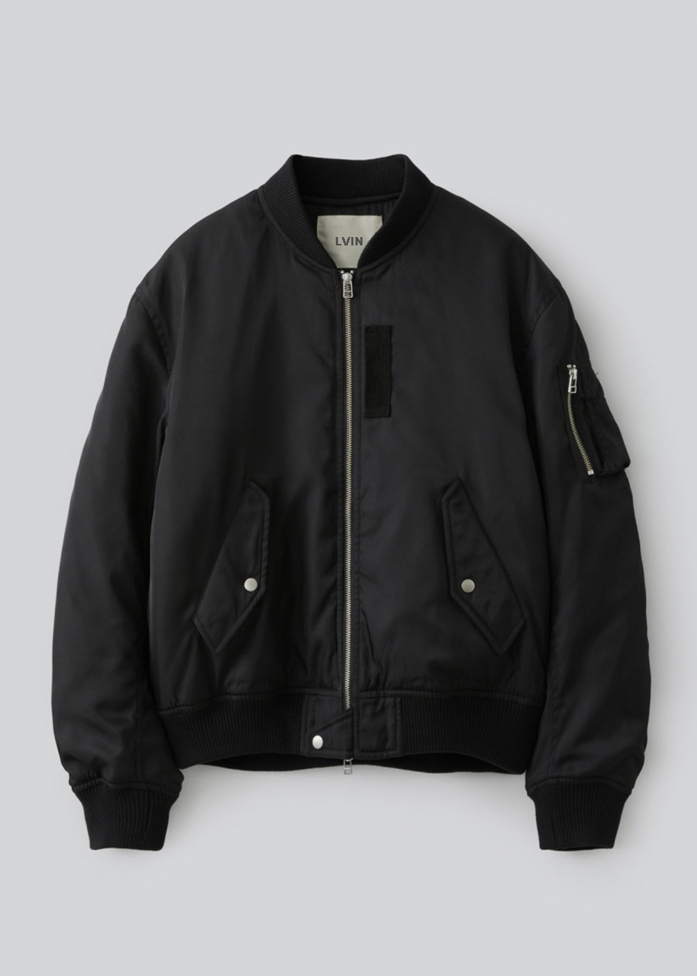 Kyle Bomber Jacket_ Black