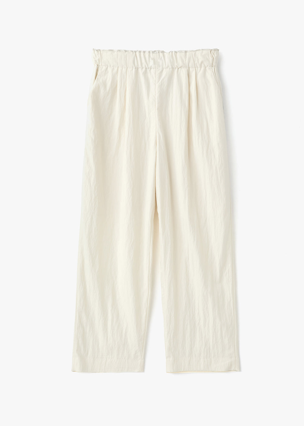 WAIST CUT-OFF PANTS_IVORY