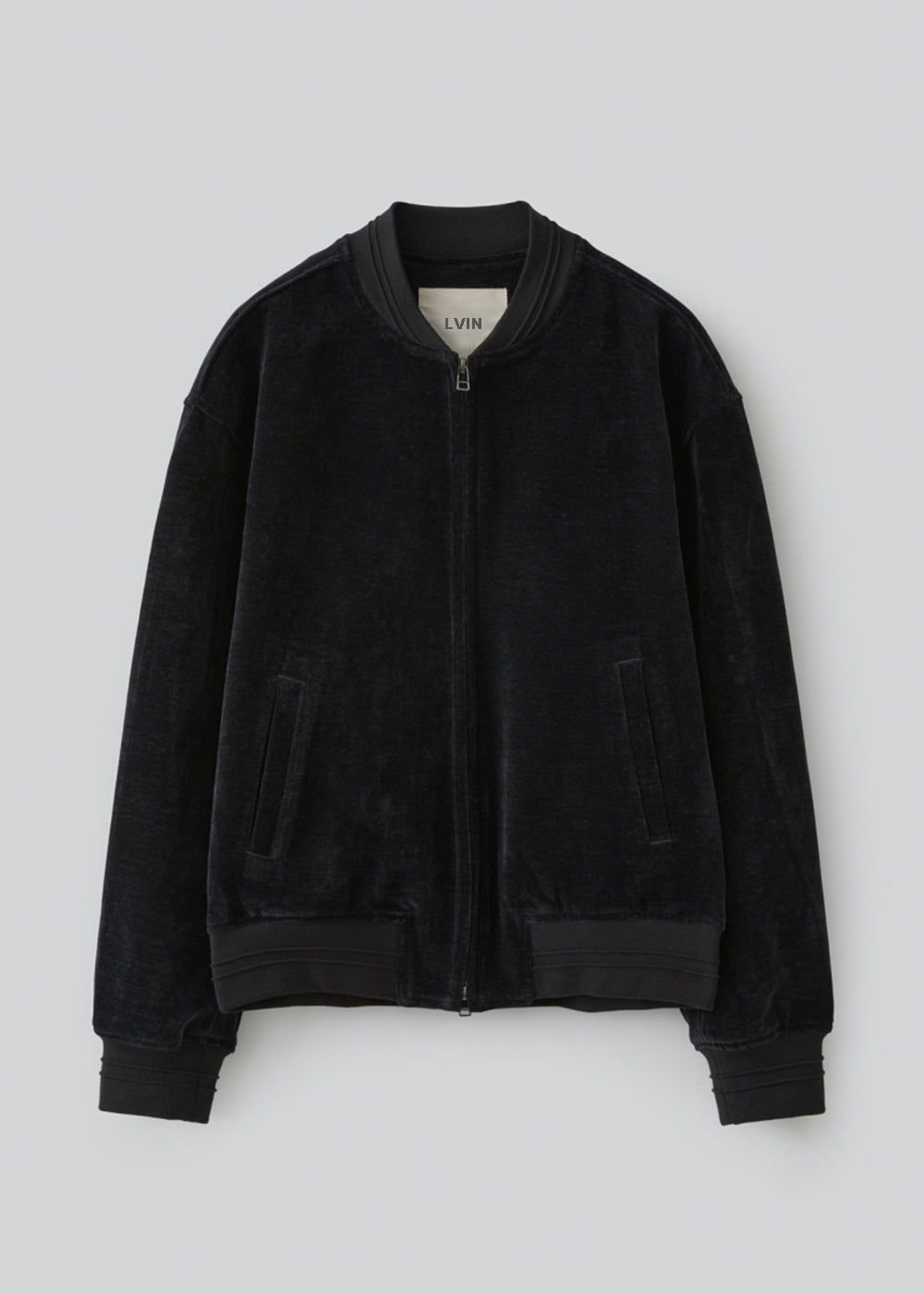 Mono Soft Bomber Blouson_ Black