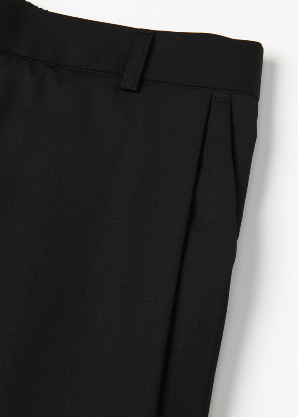 PR PIN TUCKED SLACKS_BLACK