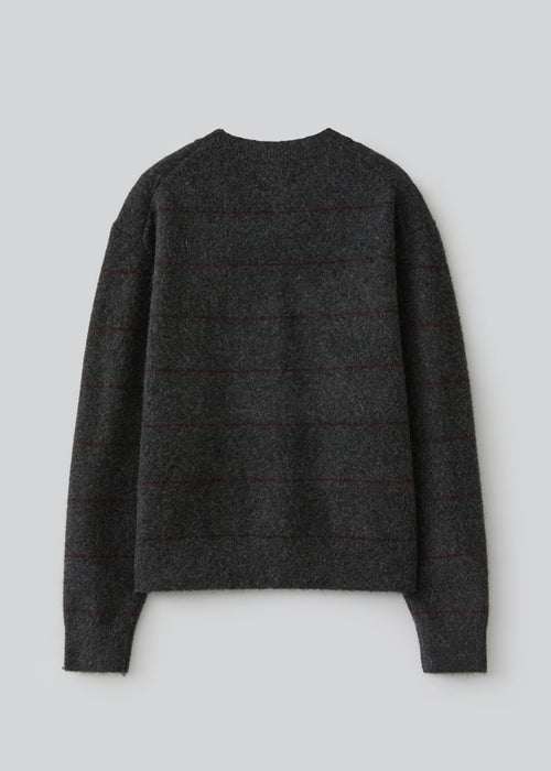 Arch Wool-Blend Cardigan_ Charcoal