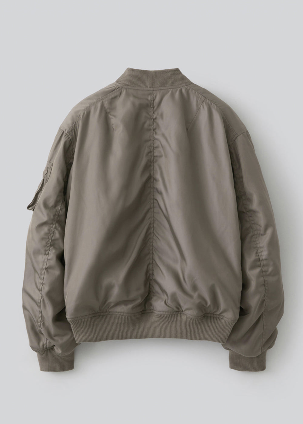 Kyle Bomber Jacket_ Light Gray