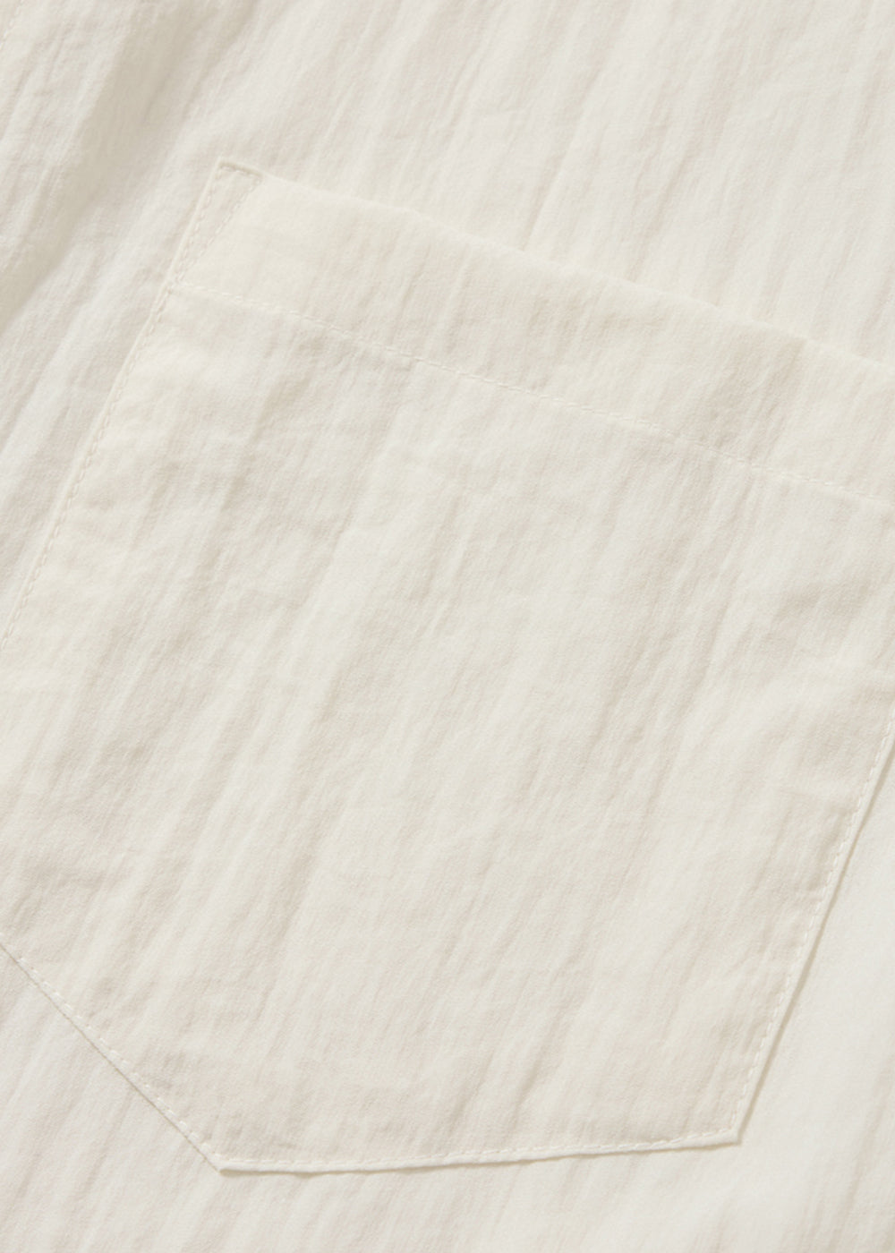 ORGANIC BAMBOO HALF SHIRT_IVORY