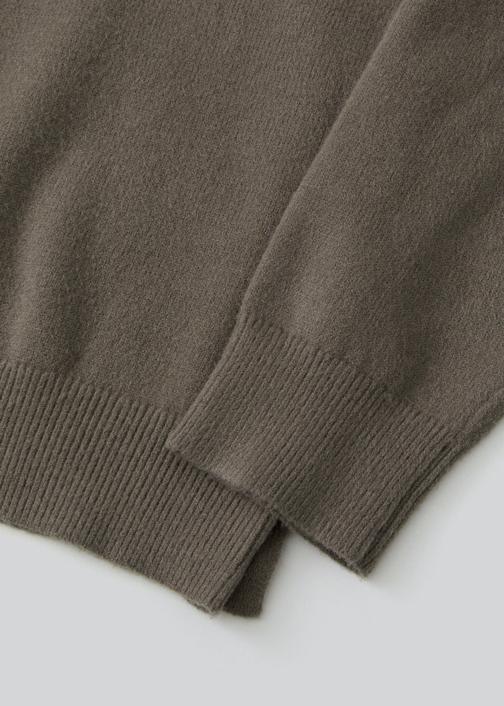 Avenne Buttoned Wool Sweater_ Mocha