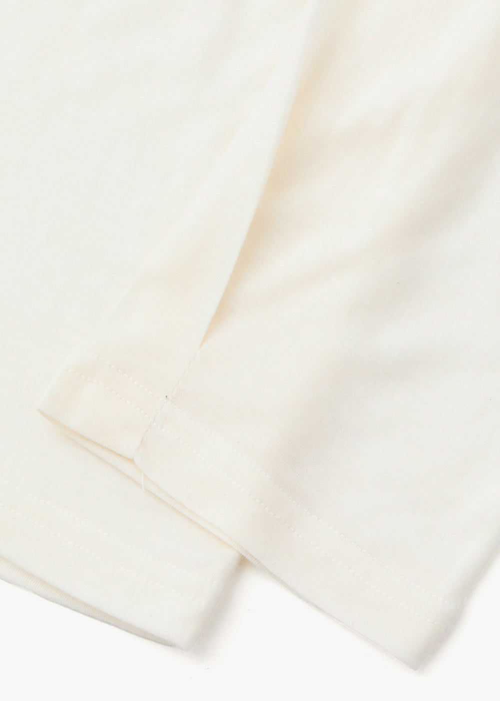 WOOL BLEND LONG SLEEVE T_IVORY