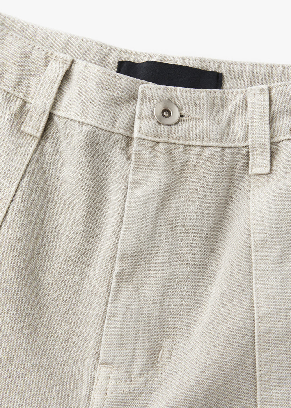 CARPENTER LOOP PONITED PANTS_LIGHT BEIGE