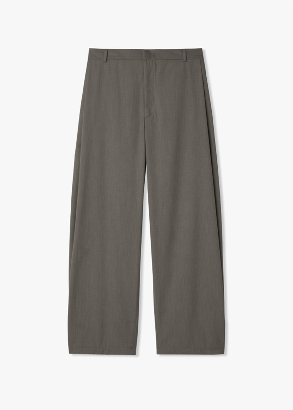 PR PIN TUCKED SLACKS_BROWN
