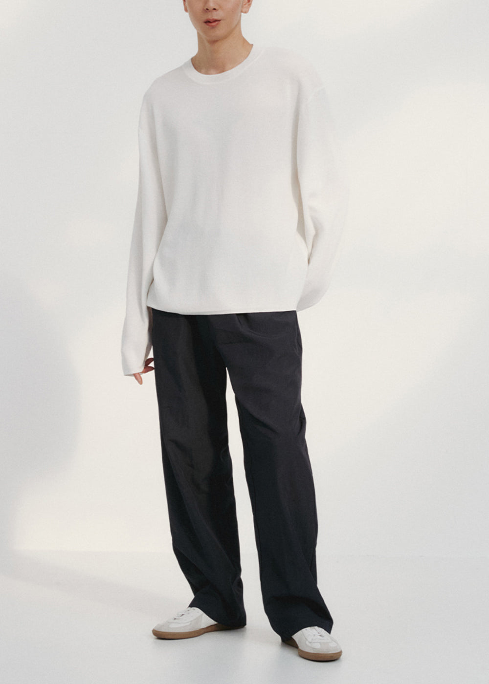 SIGNATURE BANDING PANTS_NAVY