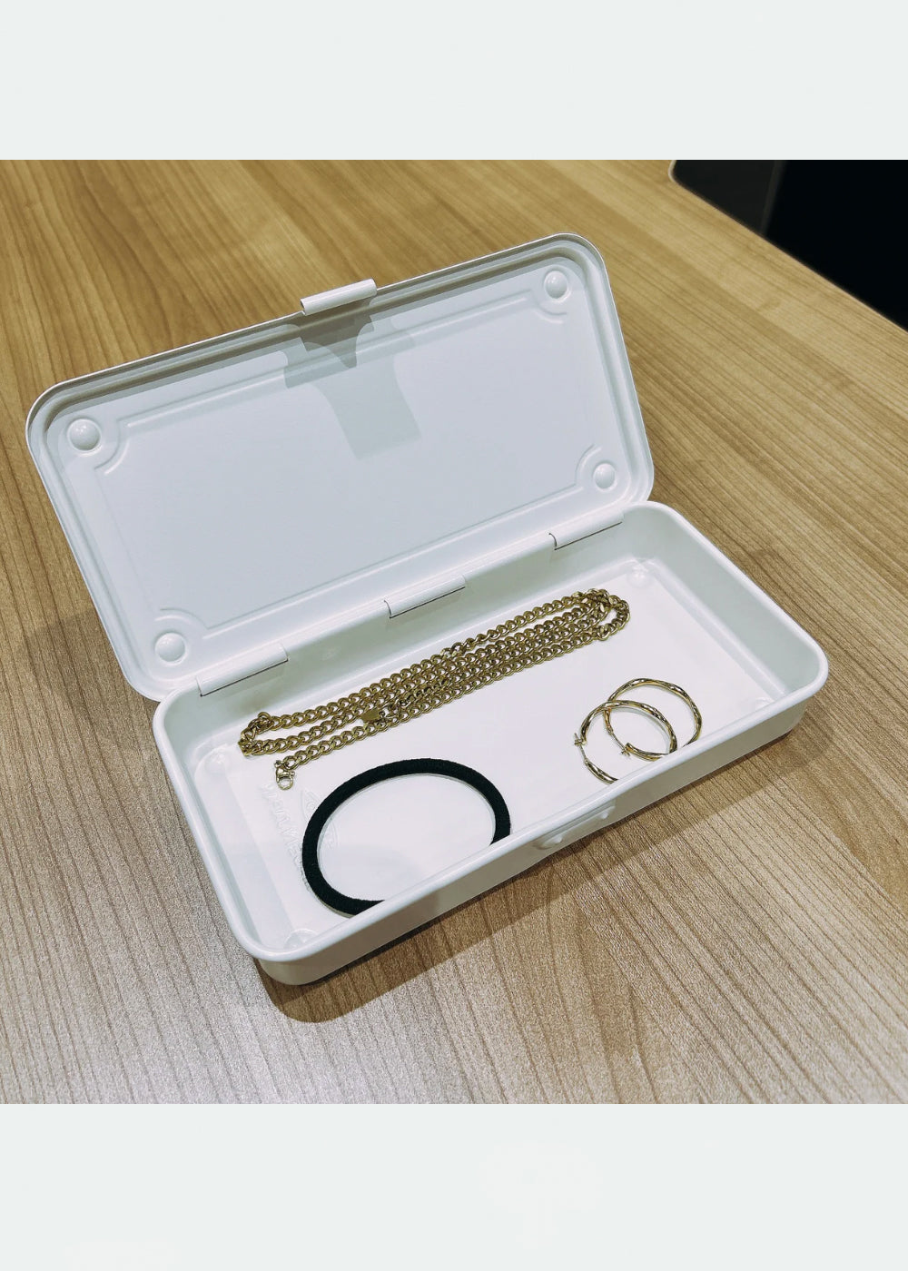 TOYO STEEL STACKABLE STORAGE BOX T-192_BLACK