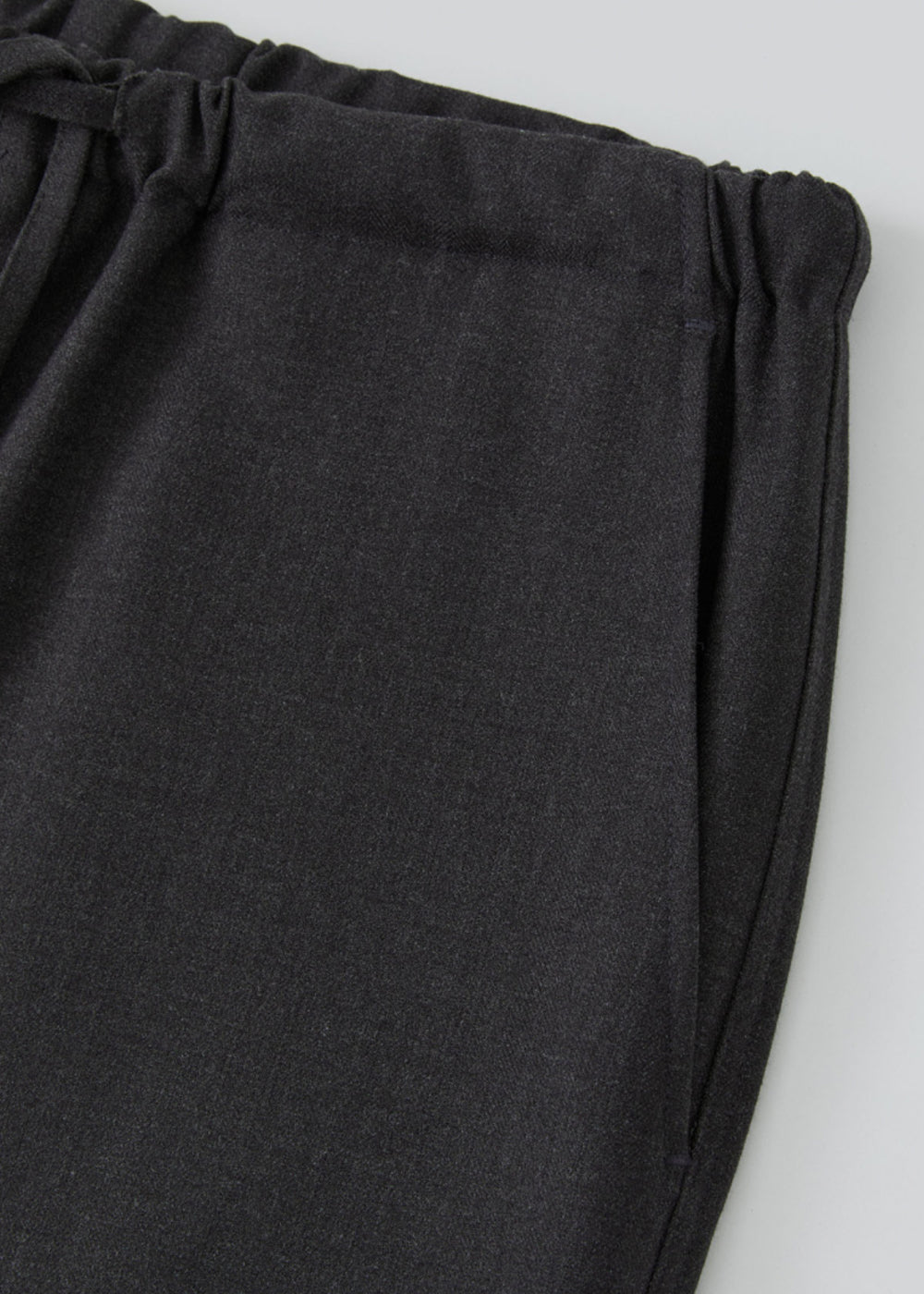 Minimal Easy Wool-Blend Pants_ Charcoal