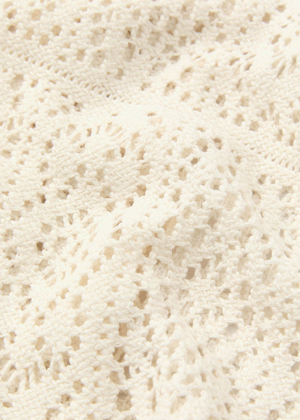 EXOTIC CROCHET SHIRT_IVORY