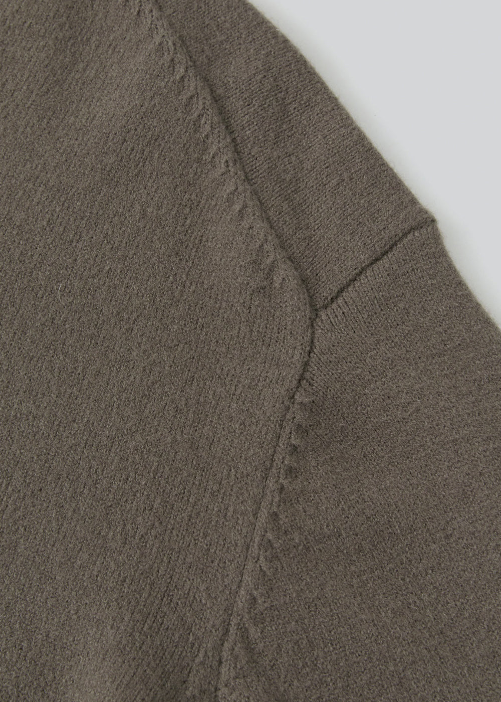 Avenne Buttoned Wool Sweater_ Mocha