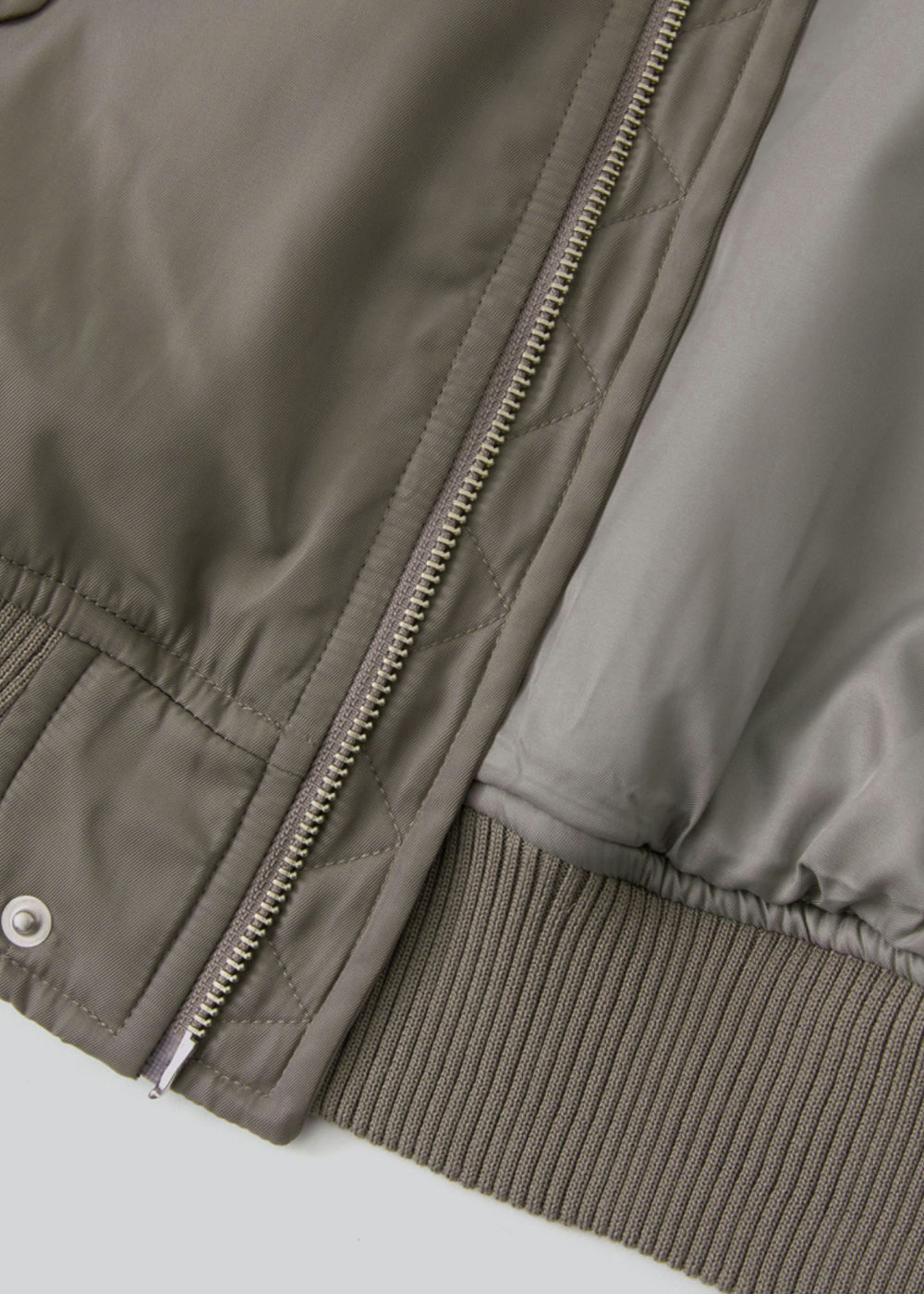 Kyle Bomber Jacket_ Light Gray