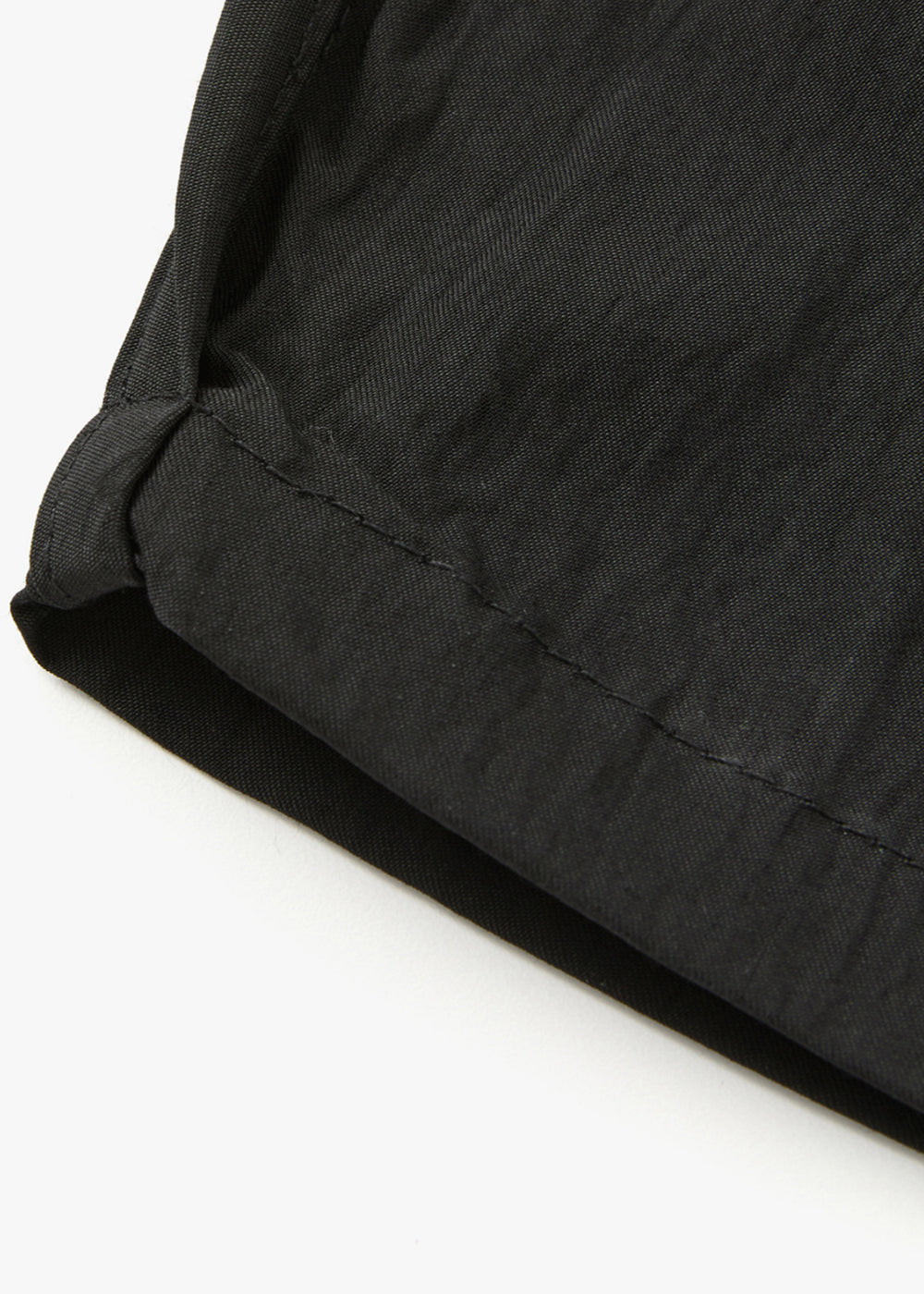 CUT POINTED SLACKS_BLACK