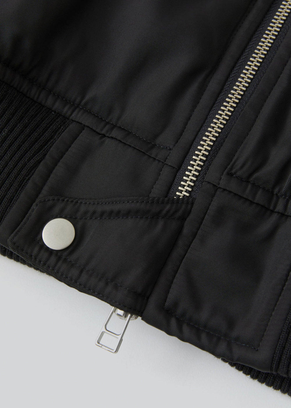 Kyle Bomber Jacket_ Black