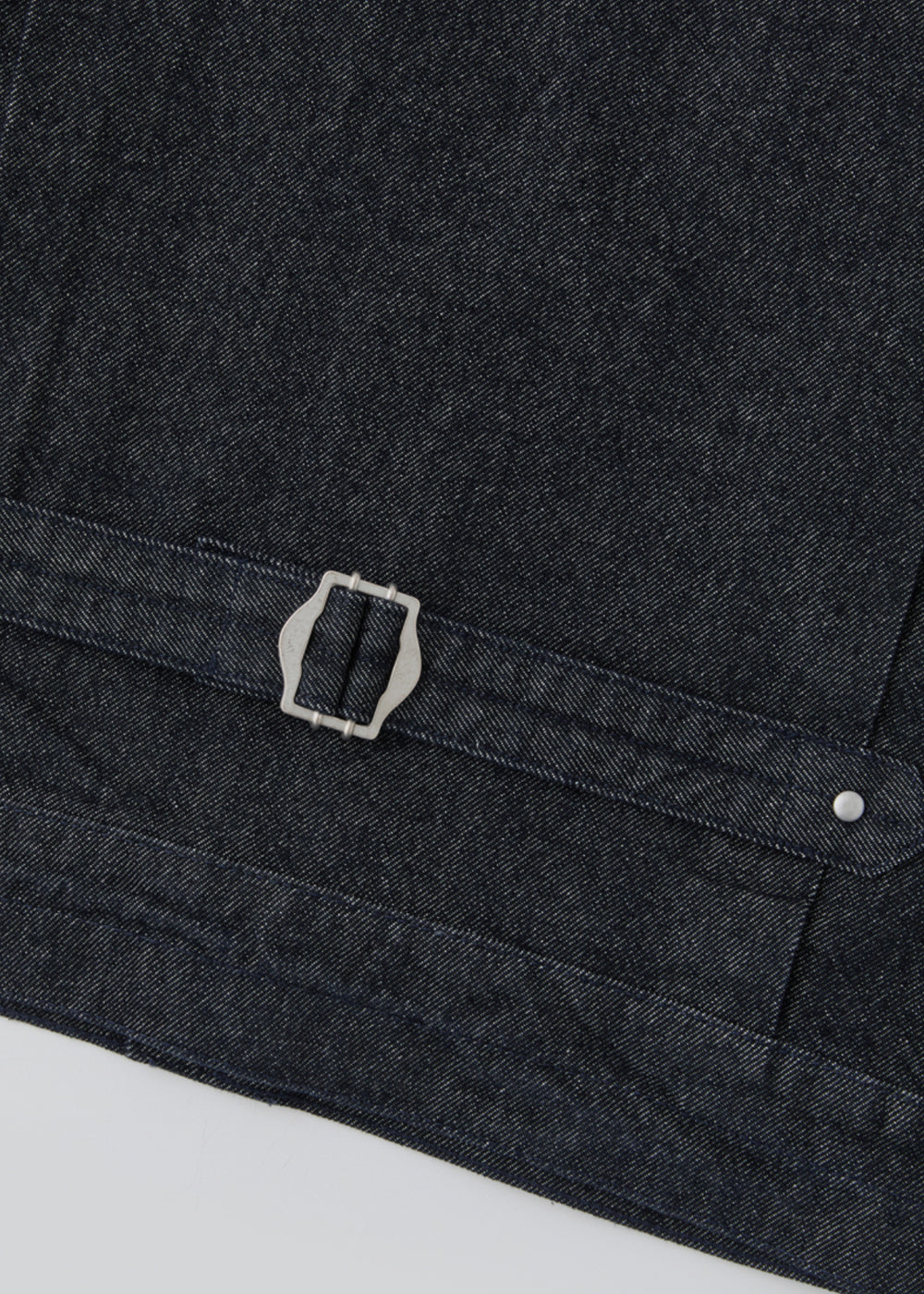 Pleats Denim Worker Jacket_Indigo