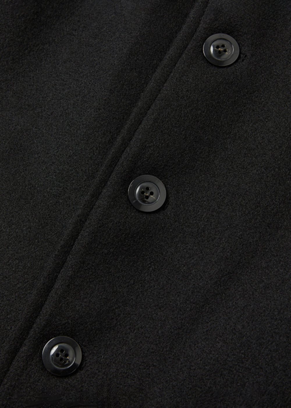 HIGH NECK WOOL LONG COAT_BLACK