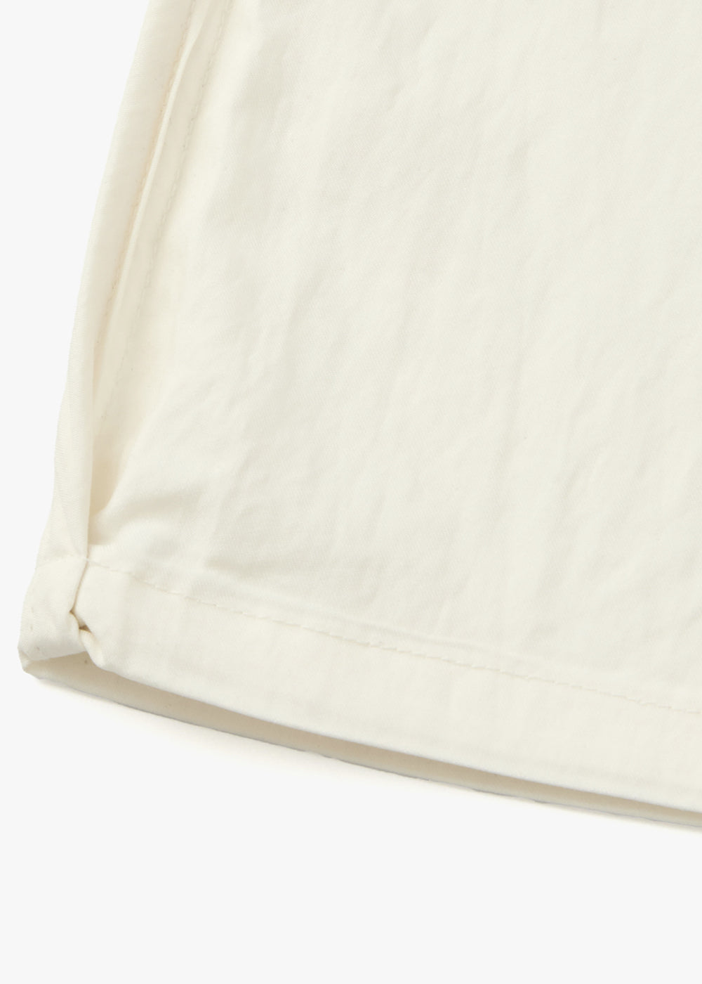 CUT POINTED SLACKS_IVORY