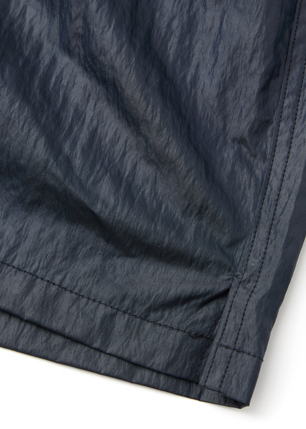 SHINY COATING SHORT PANTS_NAVY