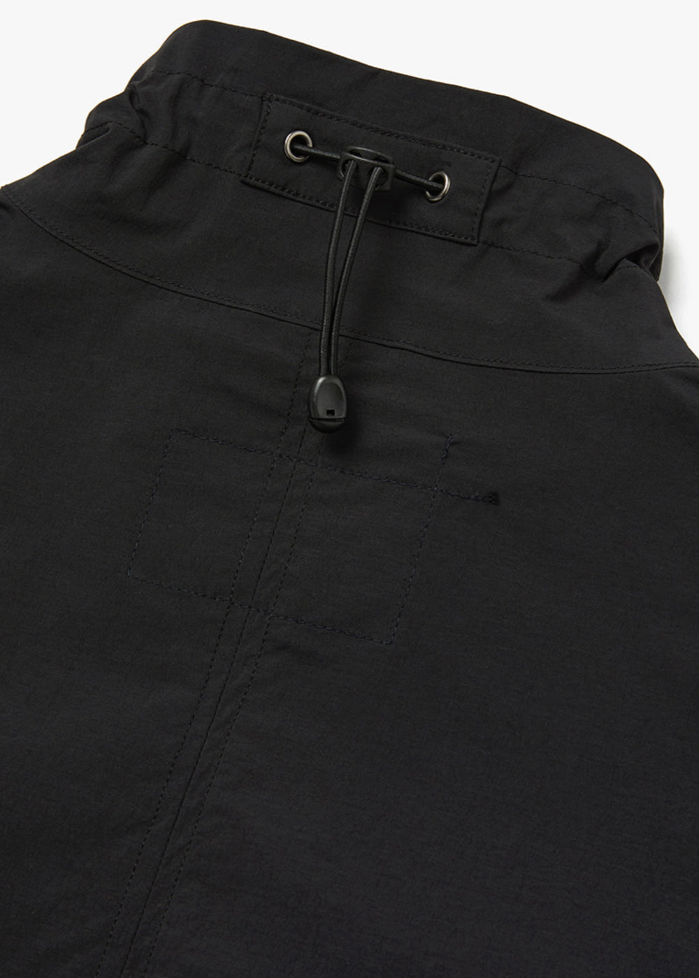RIPSTOP ZIP-UP TRACK JACKET_BLACK