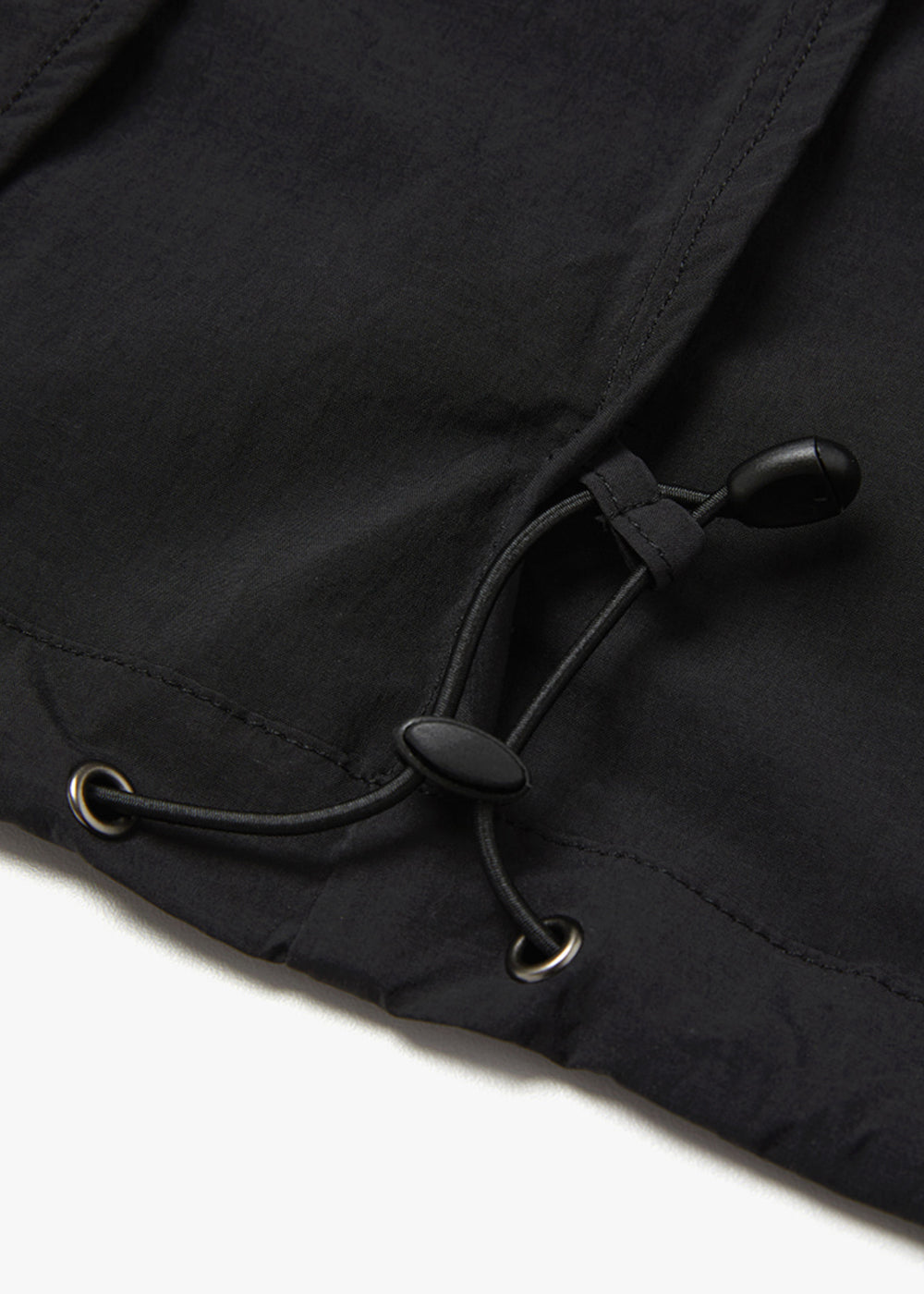 RIPSTOP ZIP-UP TRACK JACKET_BLACK