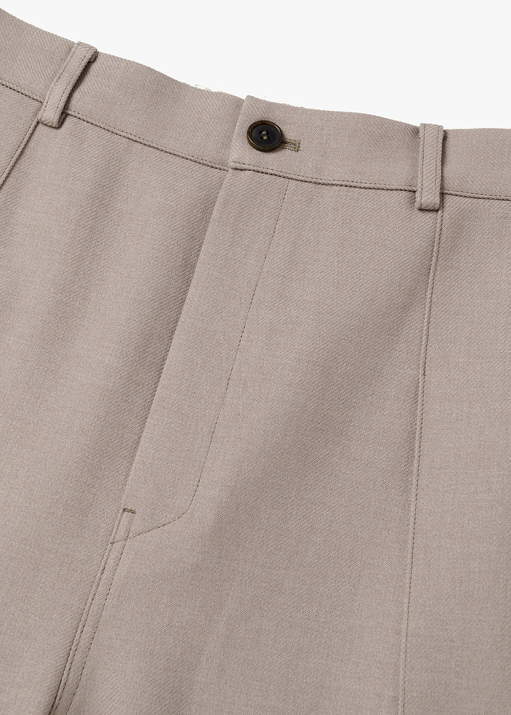 CARGO POCKET BANDING PANTS_SAND BEIGE