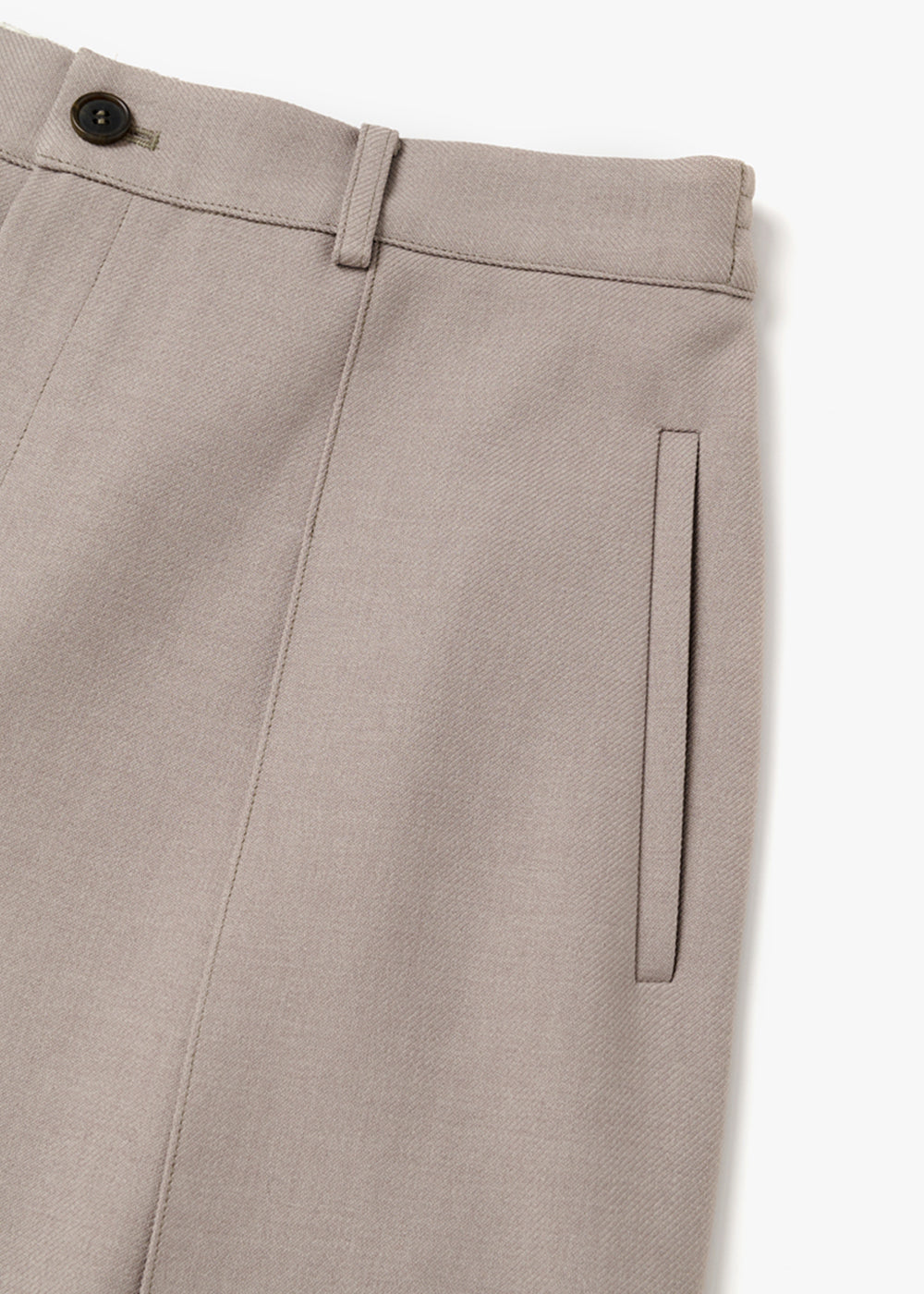 CARGO POCKET BANDING PANTS_SAND BEIGE