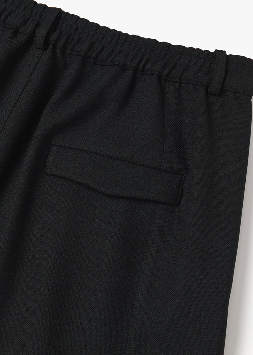 CARGO POCKET BANDING PANTS_BLACK