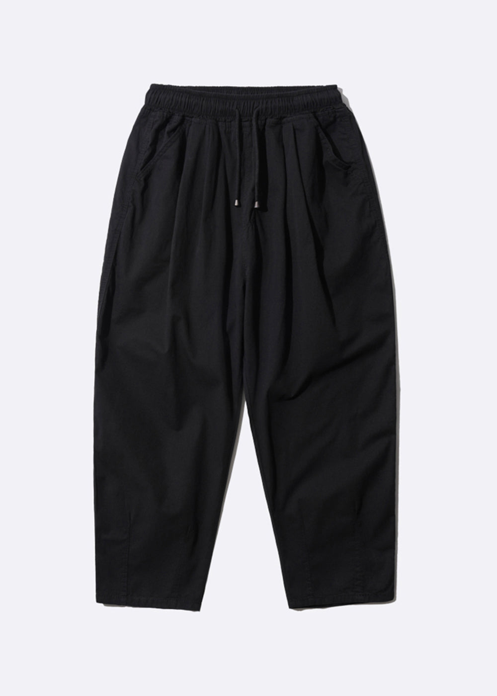 WASHED BALLOON PANTS_BLACK