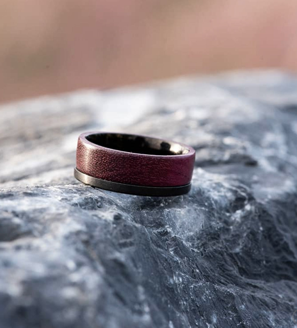 RED WOOD RING
